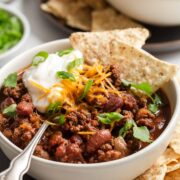 Crockpot Chili Recipe with Beans - Bean Recipes