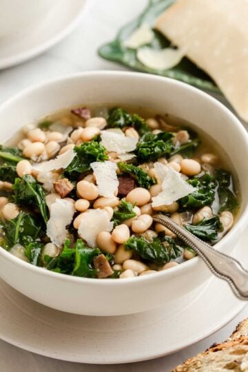White Bean Kale Soup - Bean Soup Recipes